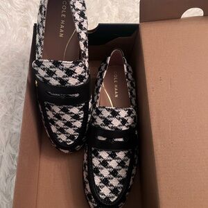 Cole Haan Houndstooth Loafers